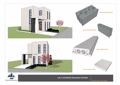 Hubli Type 'A' House — system components