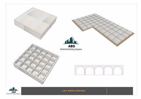 Waffle Slab Pods — product overview